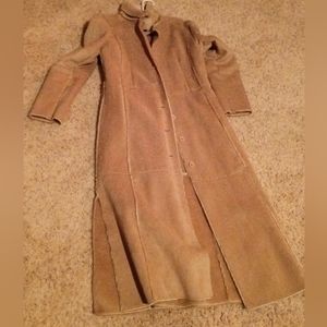 Brandon Thomas Long Leather Coat